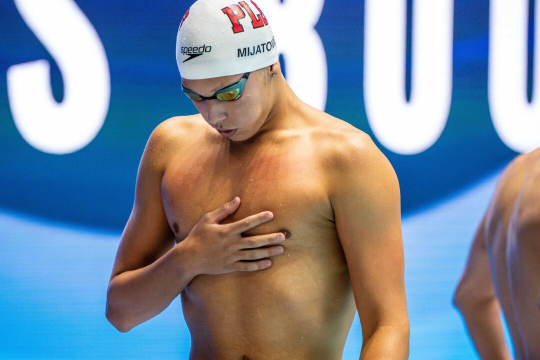 Luka Mijatovic Lowers 15-16 NAG Record in 1000 Free In 8:36.71 on Last Day of CA/NV Sectionals