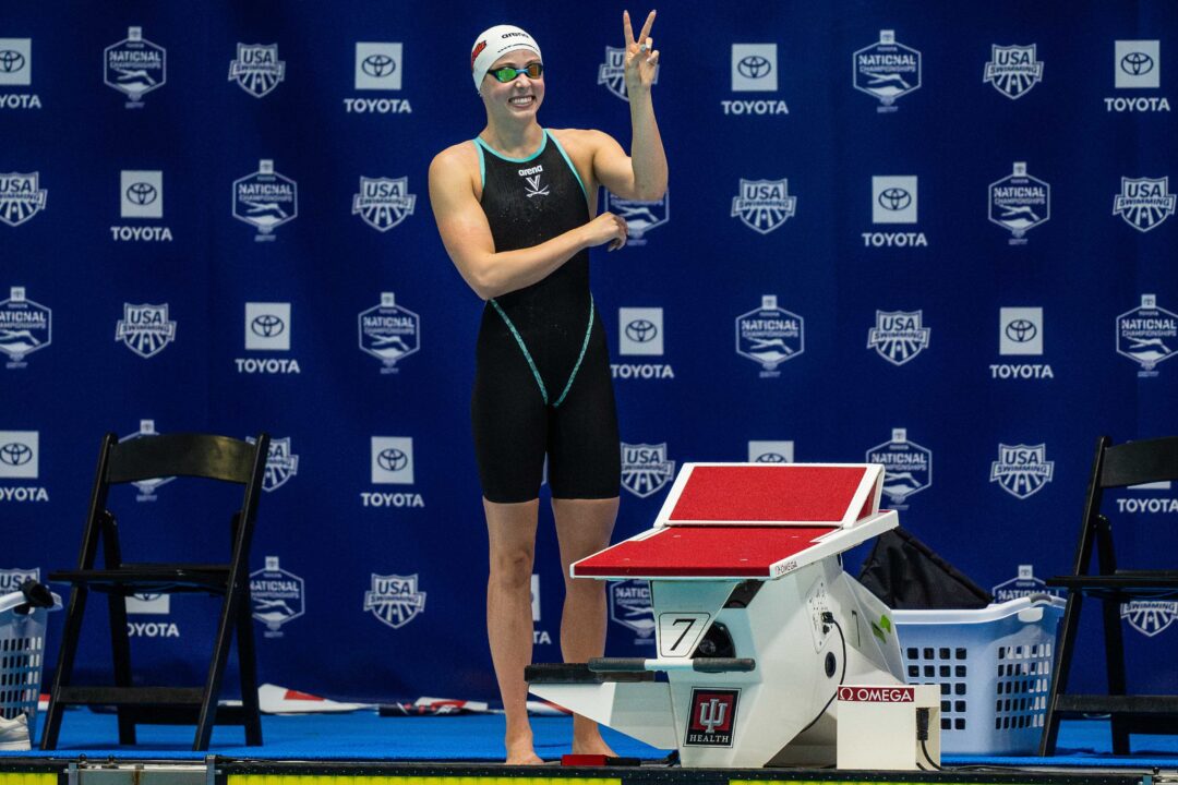 WATCH: Team USA Dominates Both 4×100 Free Relays At WUGs (Day 1 Race Videos)