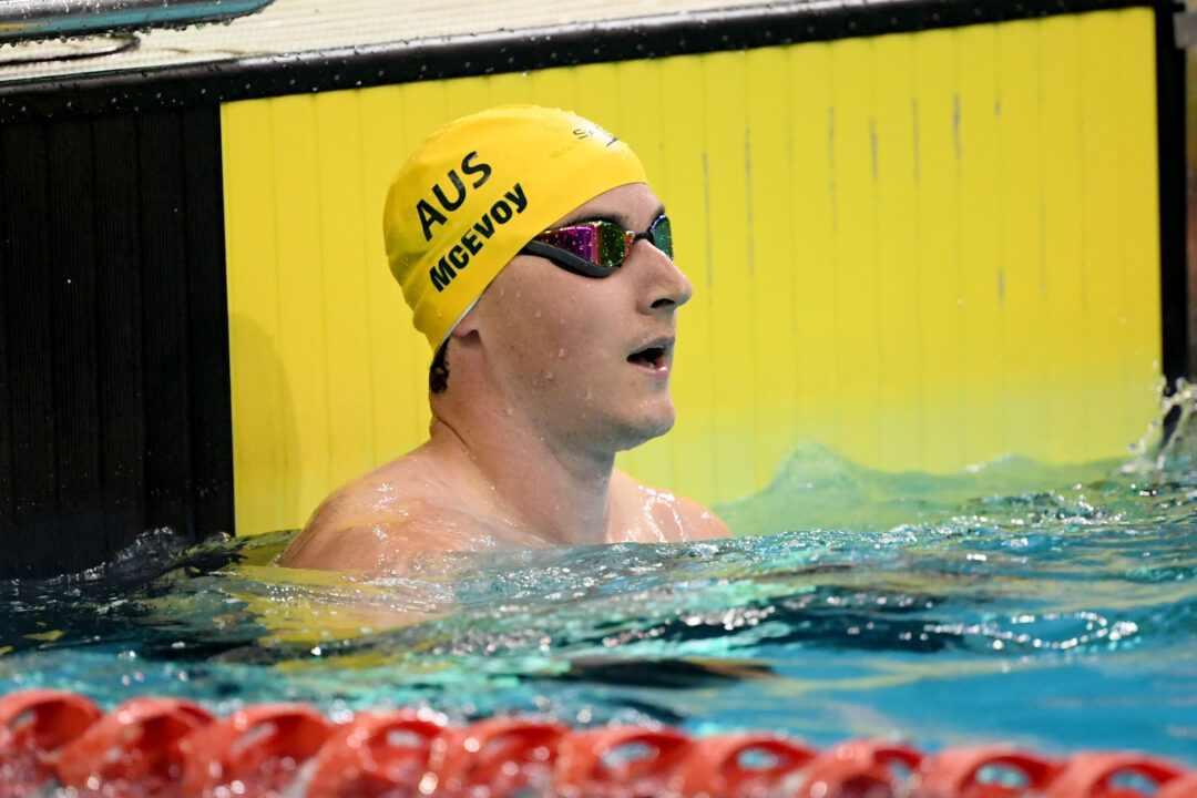 WATCH: Cam McEvoy’s World-Leading 21.30 50 Free & Other Day Three AUS Trials Race Videos