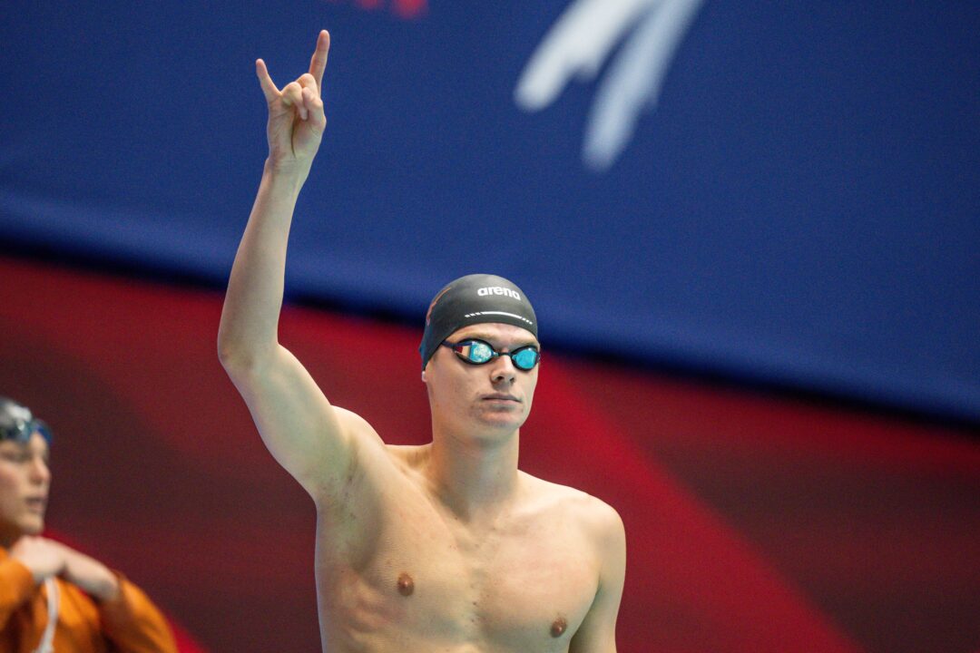 WATCH: Rex Maurer’s No. 7 All-Time 1000 Free and All Other Texas A&M vs. Texas Race Videos