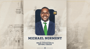 Notre Dame Announces Michael Norment As New Head Swimming & Diving Coach