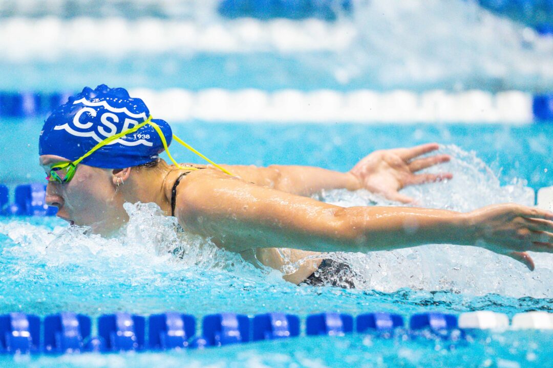 Future Longhorn Sydney Schoeck Rips 4:04.22 400 IM on Day 2 of Columbia Sectionals