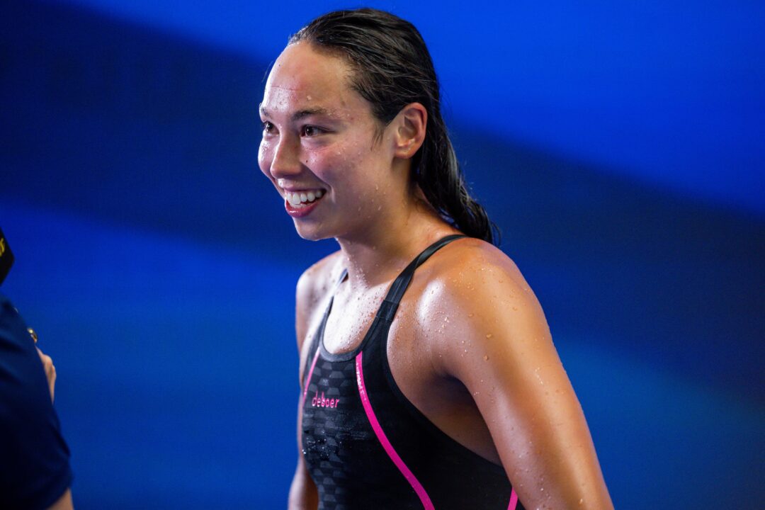Fluidra Race Video of the Week: Torri Huske Holds Off Gorbenko To Win ACC Title In 200 IM