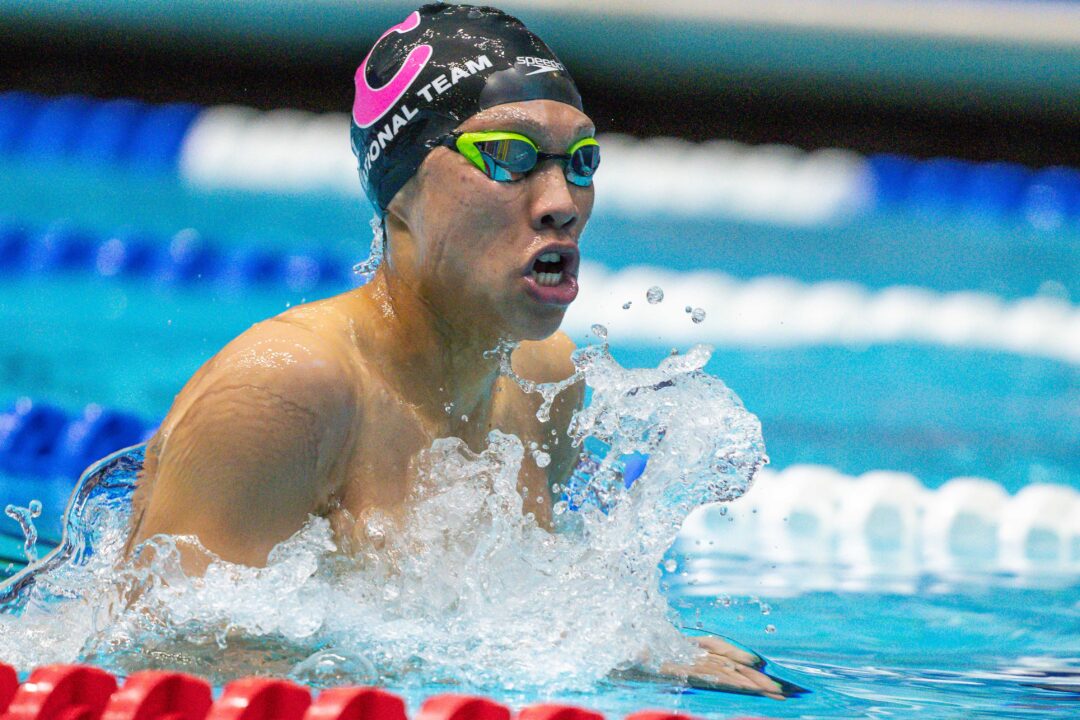 arena Swim of the Week: 15-Year-Old Yi Zheng Drops 4:20.55 400 IM At U.S. Nationals