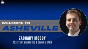 Zachary Moody Named Assistant Coach for UNC Asheville Women’s Swimming and Diving