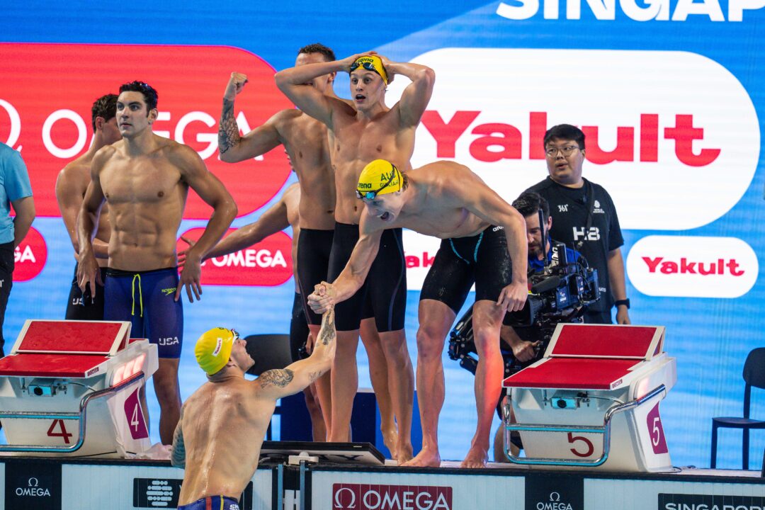 2025 World Championships: Six Takeaways From The Men’s 4×100 Free Relay