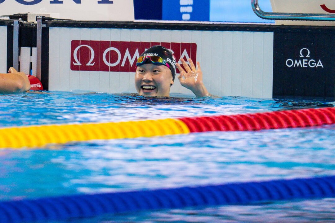 Ching Hwee Gan (Singapore) Breaks Own National Record By 9 Seconds With 16:01.29 1500 Free