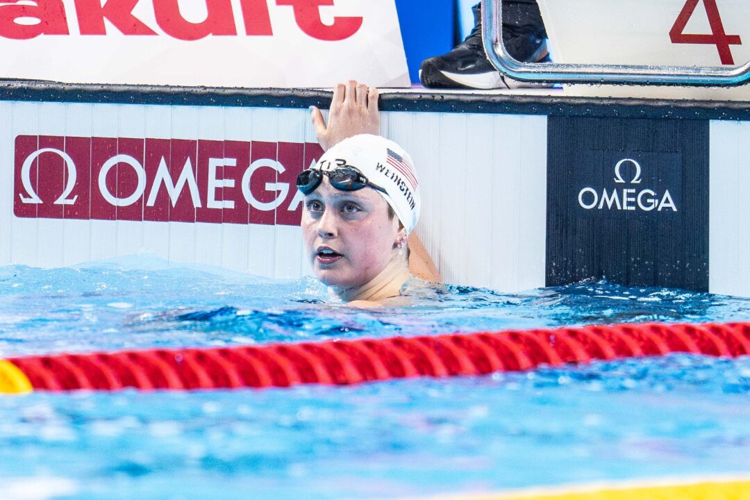 2025 Worlds, Day 3 North America Recap: Weinstein Rebounds To Take Pole Position In 200 Free