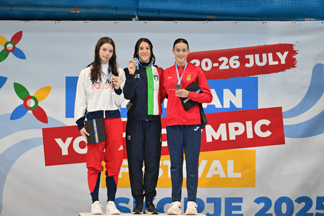 EYOF 2025 – Giorno 4: Alessandra Mao Oro Nei 200 Stile-Oro Anche Per La Mista Mixed