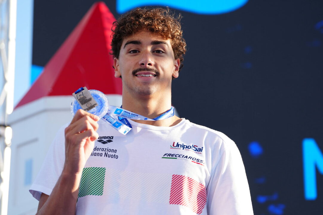 Daniele Del Signore Argento Agli Europei Juniores Nei 200 Metri Dorso