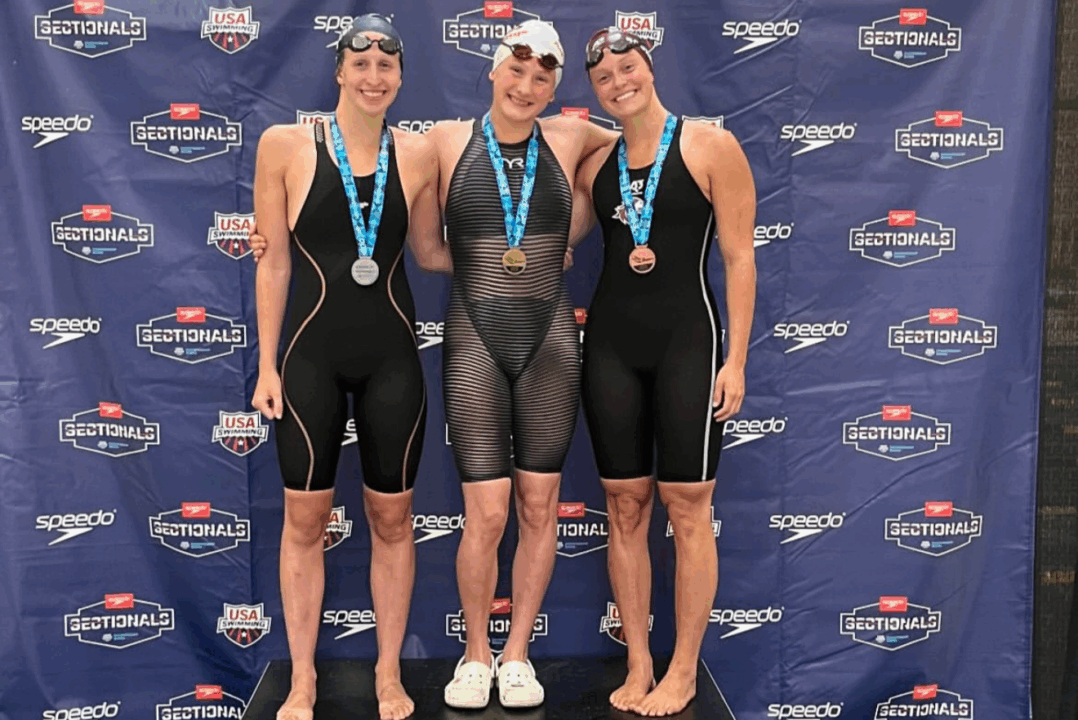 Lexie D’Amico Hits 1:10.66 100 Breast Win At Columbia Sectionals, #1 14-Year-Old This Season