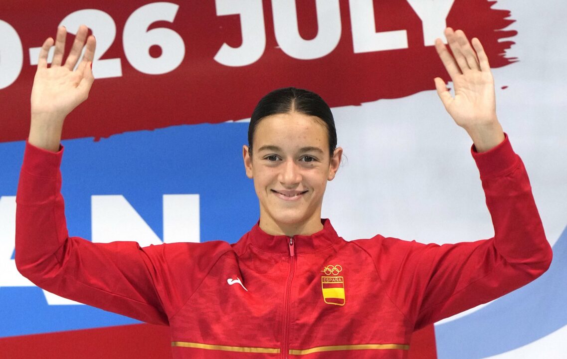 Gran cierre dorado de la natación de España en Skopje 2025