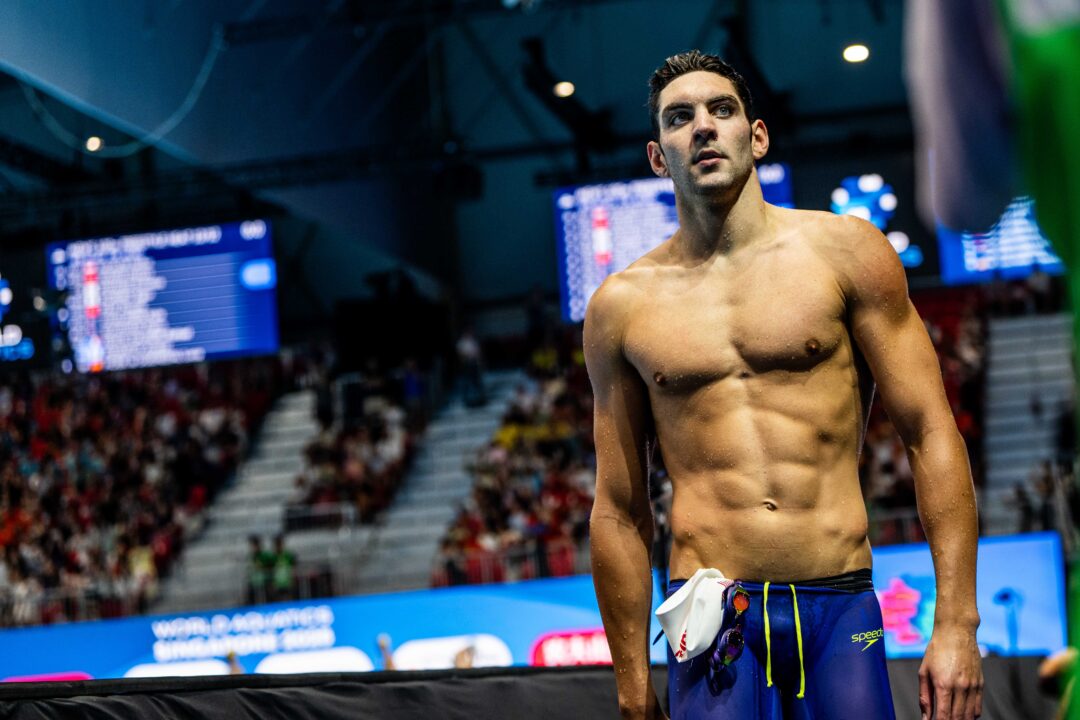 Jack Alexy “There Definitely Is A Lot Of Pressure On USA Swimmers” As Team USA Shines On Day 7