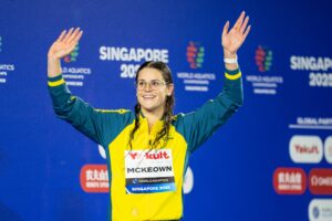 Kaylee McKeown Says “We Don’t Train Meters Back At Home. I Do It Once A Week” (Day 1 Quotes)