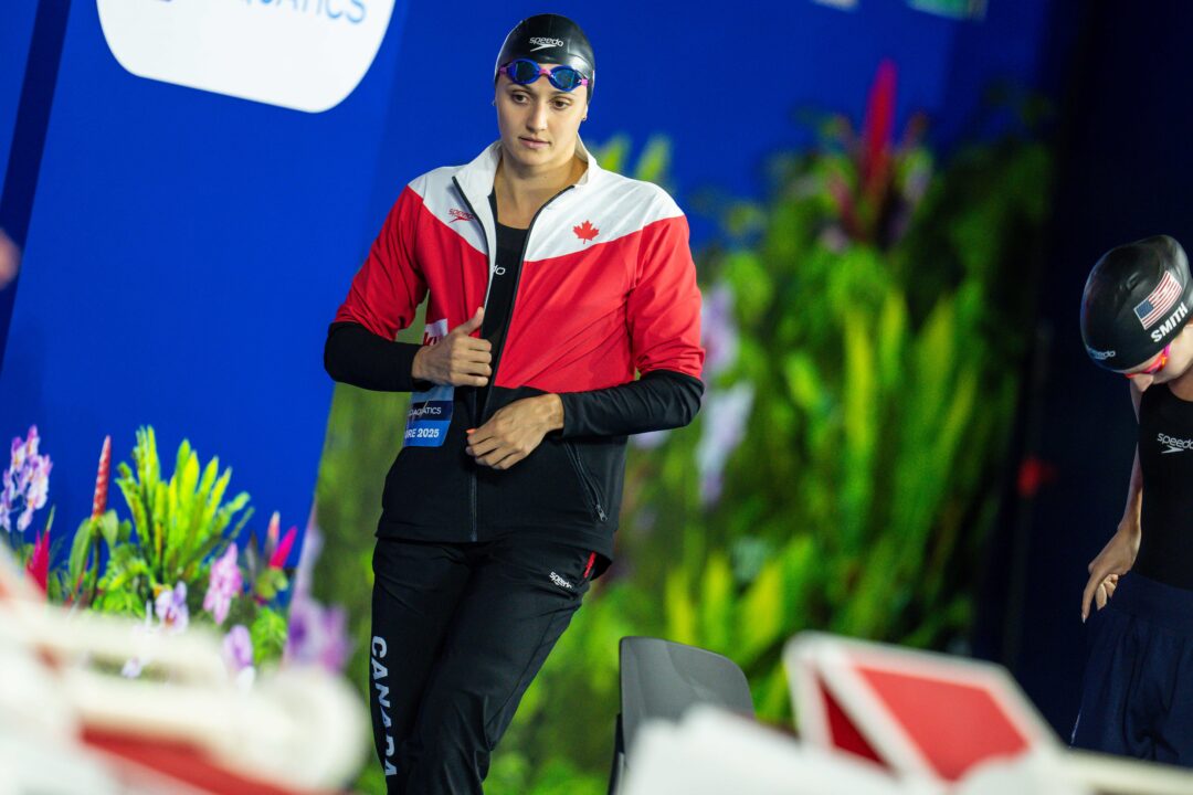 Kylie Masse Clocks 100 Back Season Best on Final Night At Mel Zajac Jr. International Meet