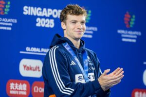 2025 Swammy Awards: Male Swimmer of the Year – Leon Marchand