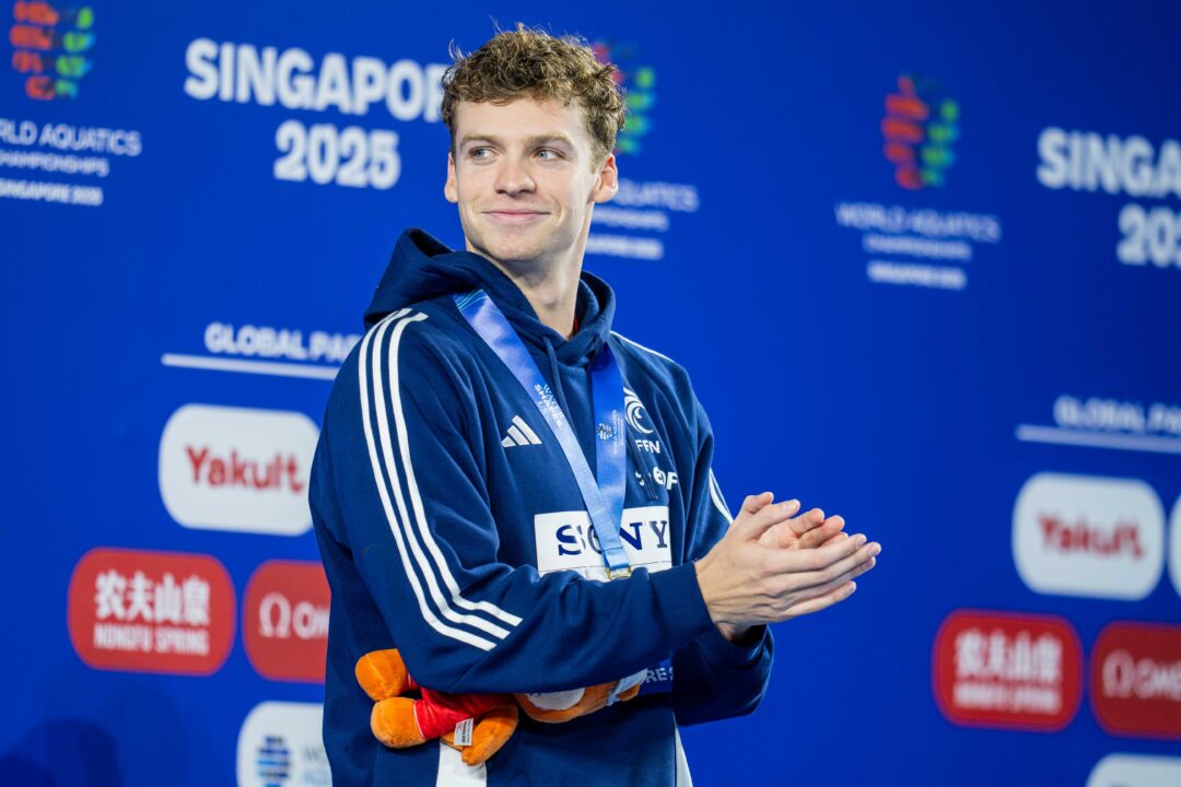 Swammy Awards 2025: Nuotatore Europeo Dell’Anno: Léon Marchand (FRA)