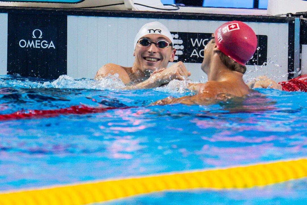 Maxime Grousset Nuovo Record Europeo Nei 100 Farfalla, Secondo All Time
