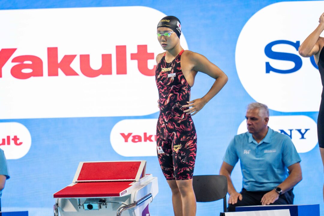 Mizuki Hirai Lowers 100 Fly Championship Record To 56.87, Secures 2nd World Jr Title