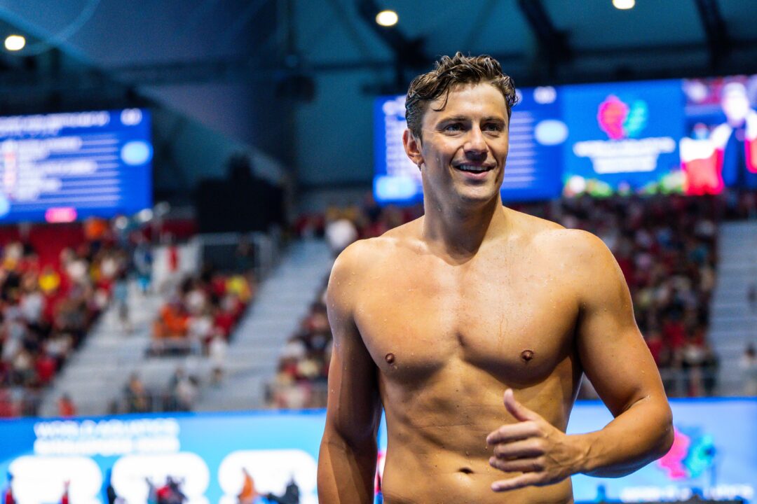 Nicolò Martinenghi Argento Mondiale Nei 100 Metri Rana Quarto Podio Iridato Di Fila