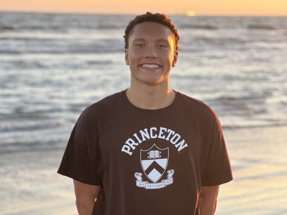 2nd Gen NCAA Swimmer Isaiah Tucker Announces Verbal Commitment to Princeton for 2026-27