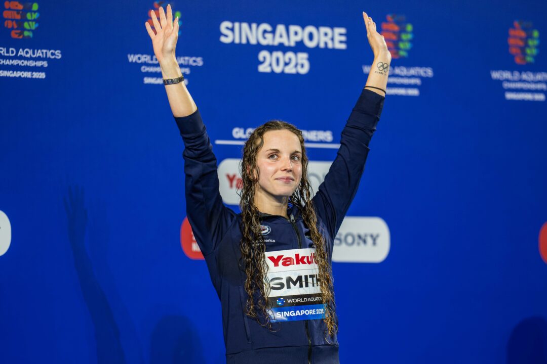 Regan Smith Sets New American Record With 1:57.86 200 Backstroke, #2 Performance All-Time