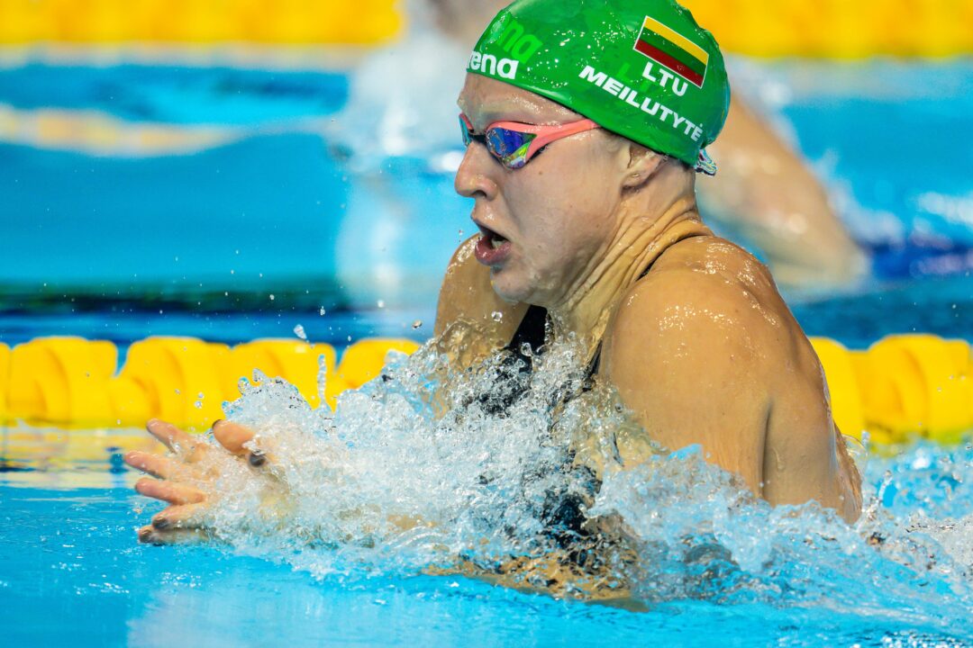 WATCH: Meilutyte Four-Peats In The 50 Breast + All Other Day 8 Worlds Race Videos