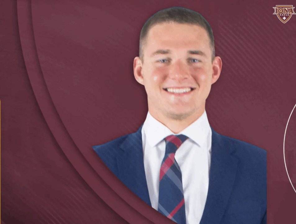 Iona’s Michael Faughnan named MAAC Student-Athlete of the Year
