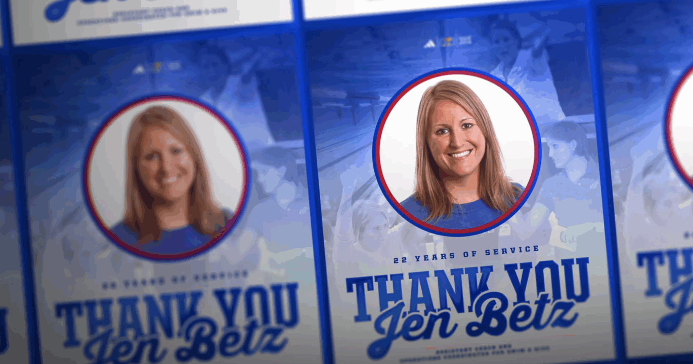 After Two Decades, Kansas Assistant Coach Jen Betz Departs The Women’s Swimming Program