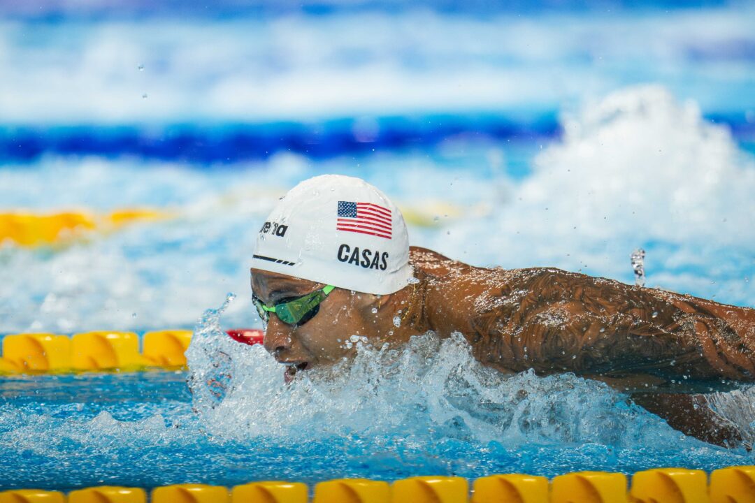 Shaine Casas on 50.24 100 Fly: “First best time in like, 3.5 years”