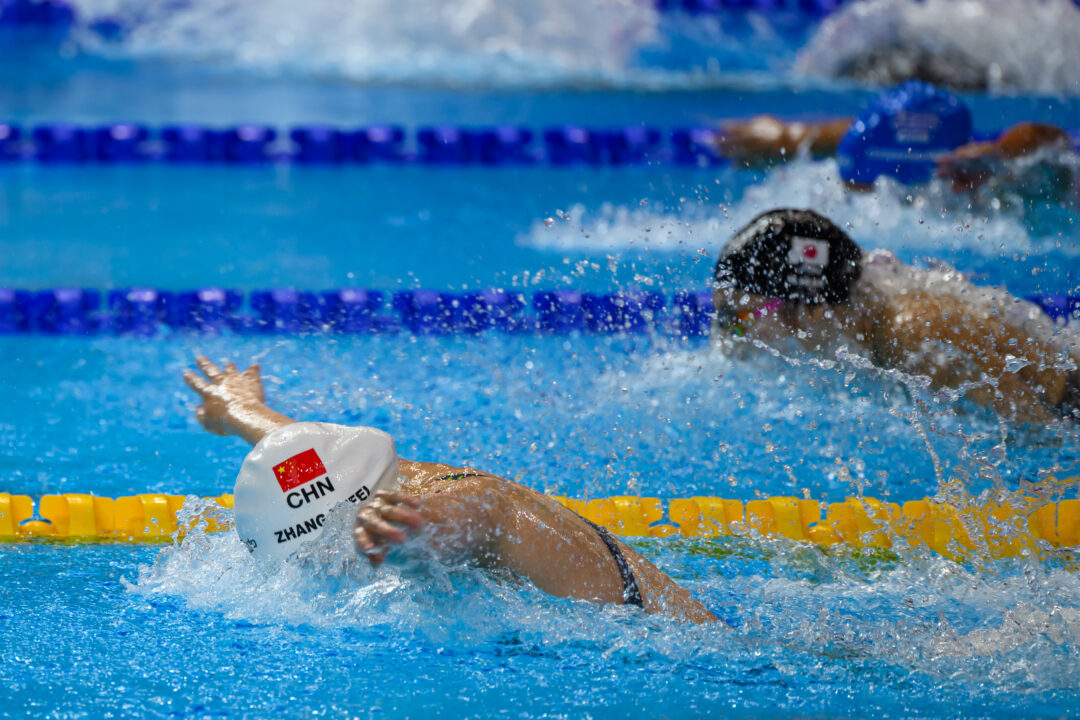 Zhang Yufei Hits 50 Fly Season-Best, Wang Xizhe Posts Speedy 200 Fly To Close Out CHN Nats