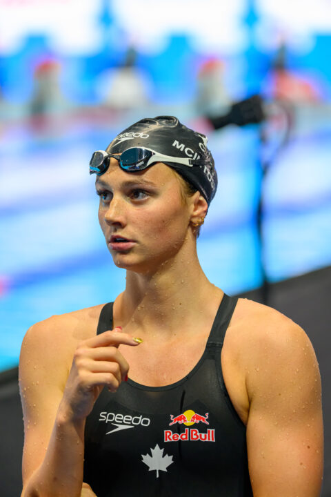 Sorpresa: Summer McIntosh es baja en la Copa del Mundo de Carmel