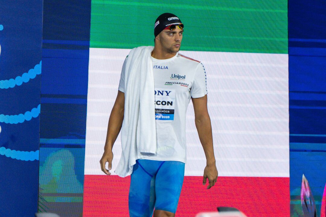 Staffetta 4×50 Stile Libero Maschile Campione D’Europa E Record Italiano Eguagliato