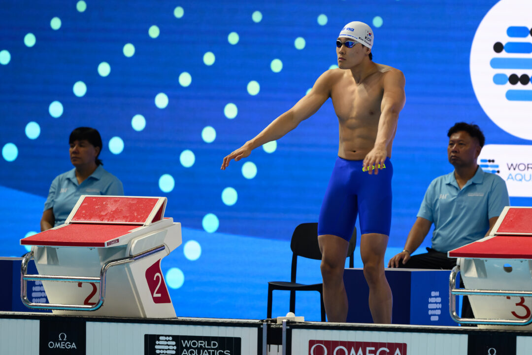 Kim Youngbeom’s Scorching 46.88 Anchor Helps KOR Men Fire Off New 4×100 Free Relay NR (Video)
