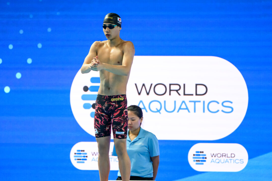 18-Yr-Old Murasa Clocks 1:44.54 200 Free JPN Record En Route To Bronze