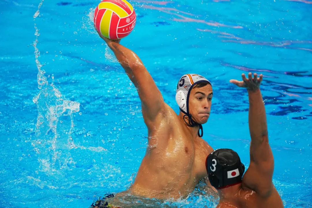 La masculina de España también abrió el Mundial de waterpolo sin problemas