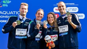 L’Italia Conquista L’Argento Mondiale Nella Staffetta Mista 4x1500m A Singapore