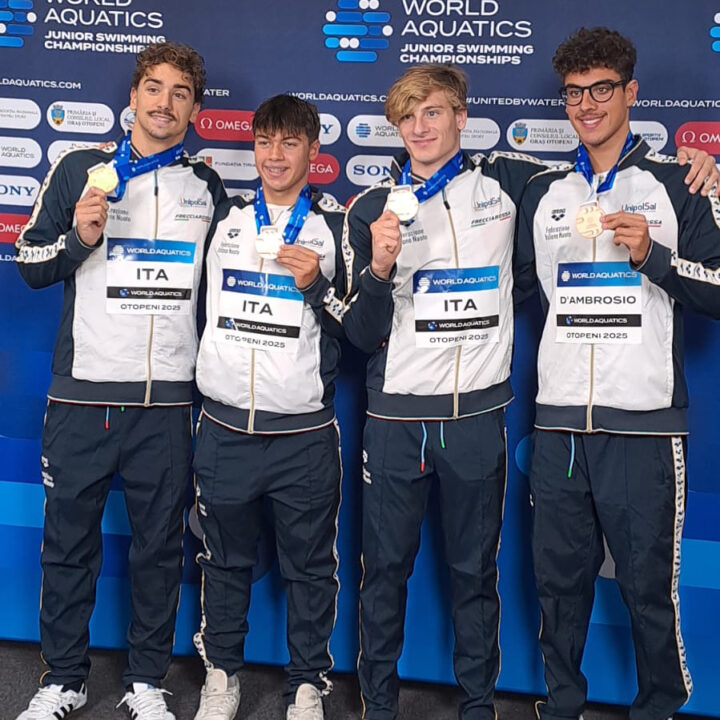 La Staffetta Azzurra 4×100 Misti Maschile Conquista Il Bronzo Ai Mondiali Juniores