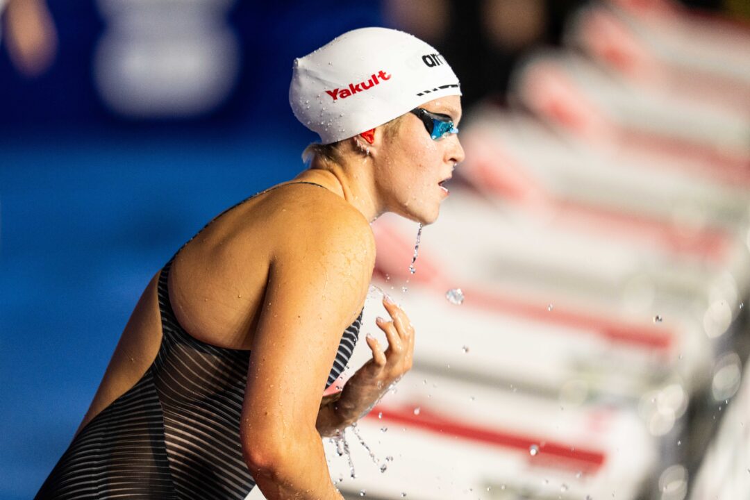 First-Years Max Carlsen, Anastasia Gorbenko Named ACC Swimmers of the Week