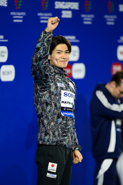 Olympic Medalist Tomoyuki Matsushita Rips 1:55.60 200 IM At Japan Open