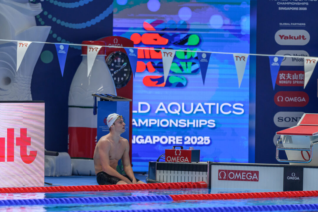 Leon Marchand, el mejor en Singapur 2025: “Estaba demasiado…”
