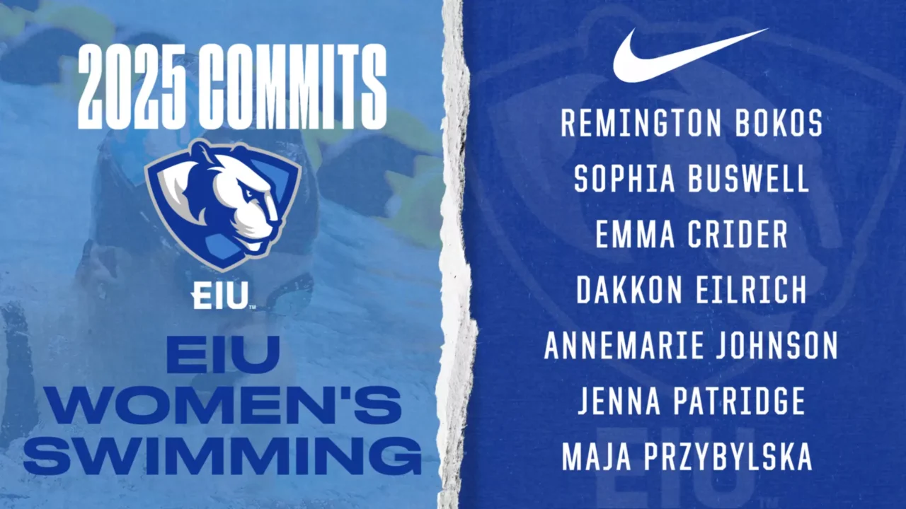 EIU Women’s Swimming Adds Seven Newcomers For 2025-26