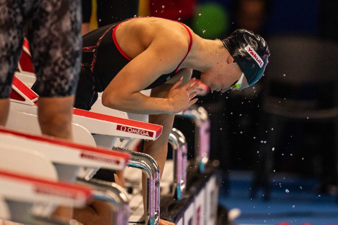 Florine Gaspard, Anastasia Gorbenko Set National Records in Women’s 100 Breaststroke