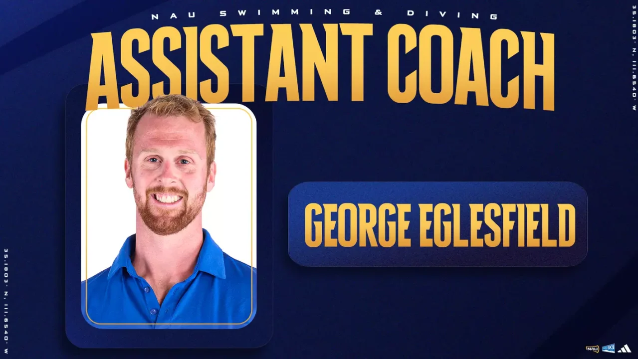 George Eglesfield Named Swim & Dive Assistant Coach At NAU