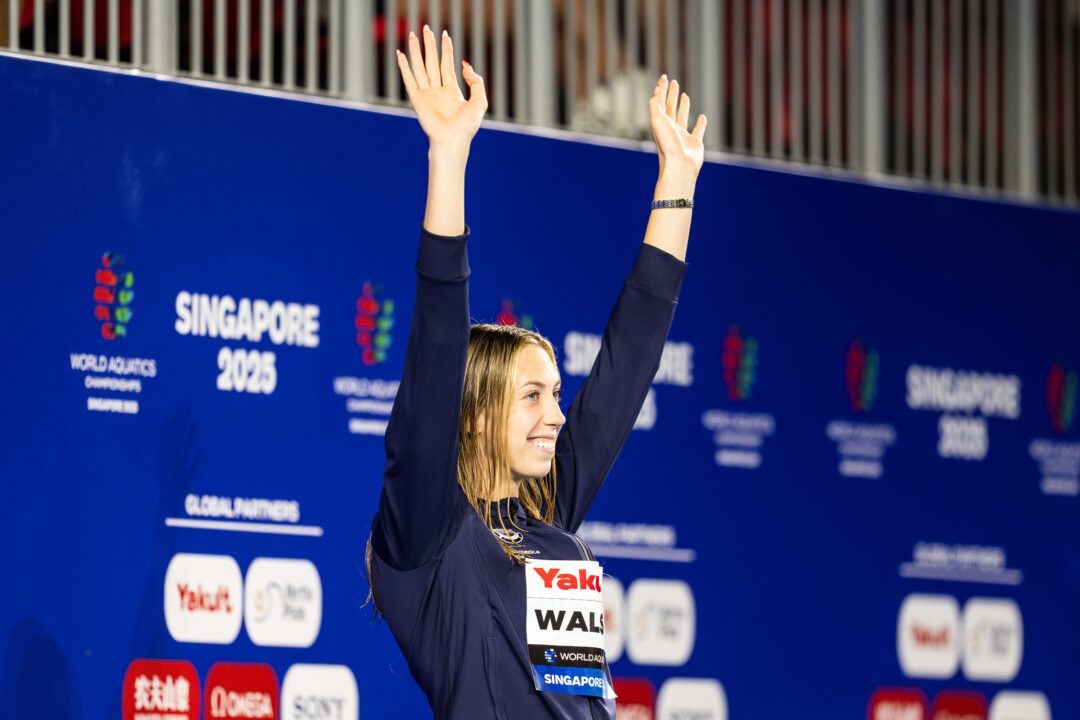 Gretchen Walsh Now Holds The 11 Fastest SCM 50 Butterfly Performances
