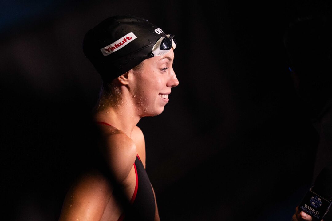 Gretchen Walsh on World Cup Competition: “I didn’t really expect to be so nervous”