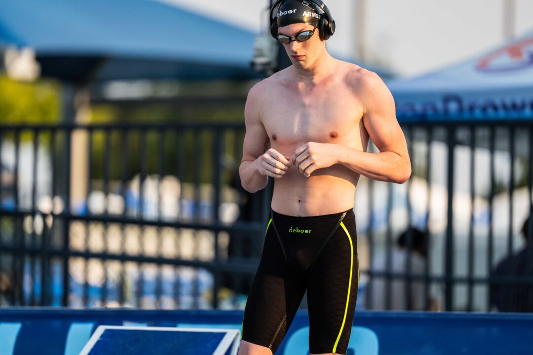 Hunter Armstrong Squalificato A Irvine In Tutte Le Gare Del Day 3 Per Un No-Show Nei 100 Stile