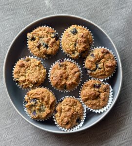 The Hungry Swimmer: Almond Flour Banana Muffins