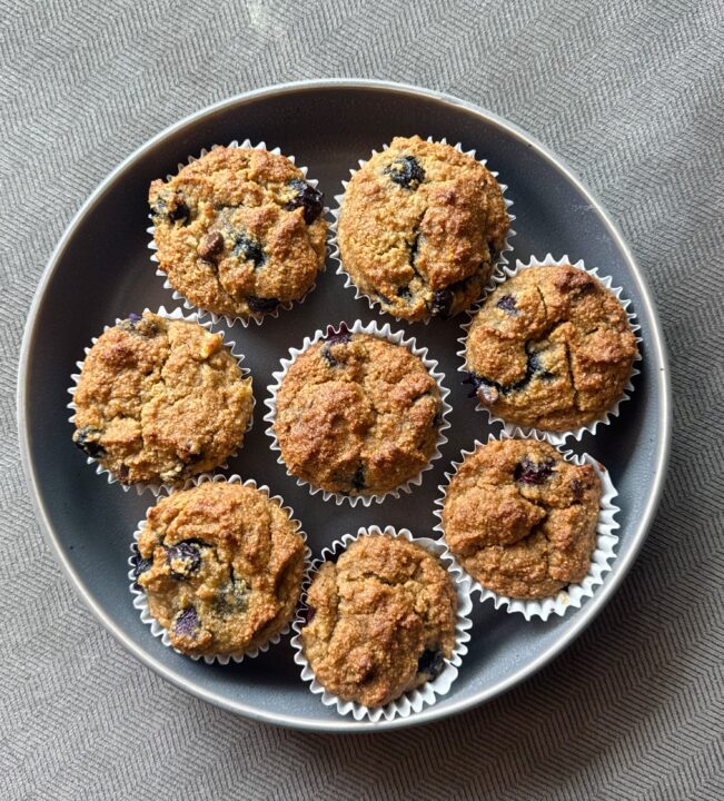 The Hungry Swimmer: Almond Flour Banana Muffins