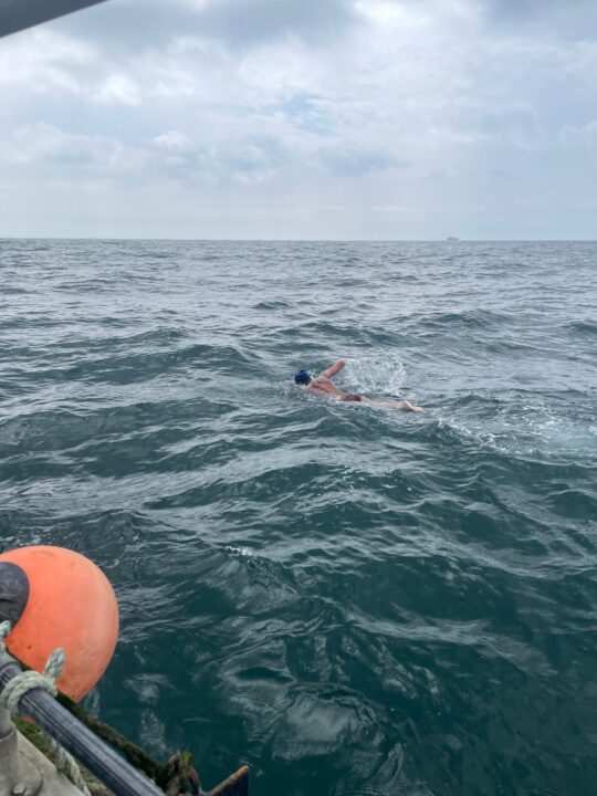 Seth Baetzold Blogs His English Channel Swim
